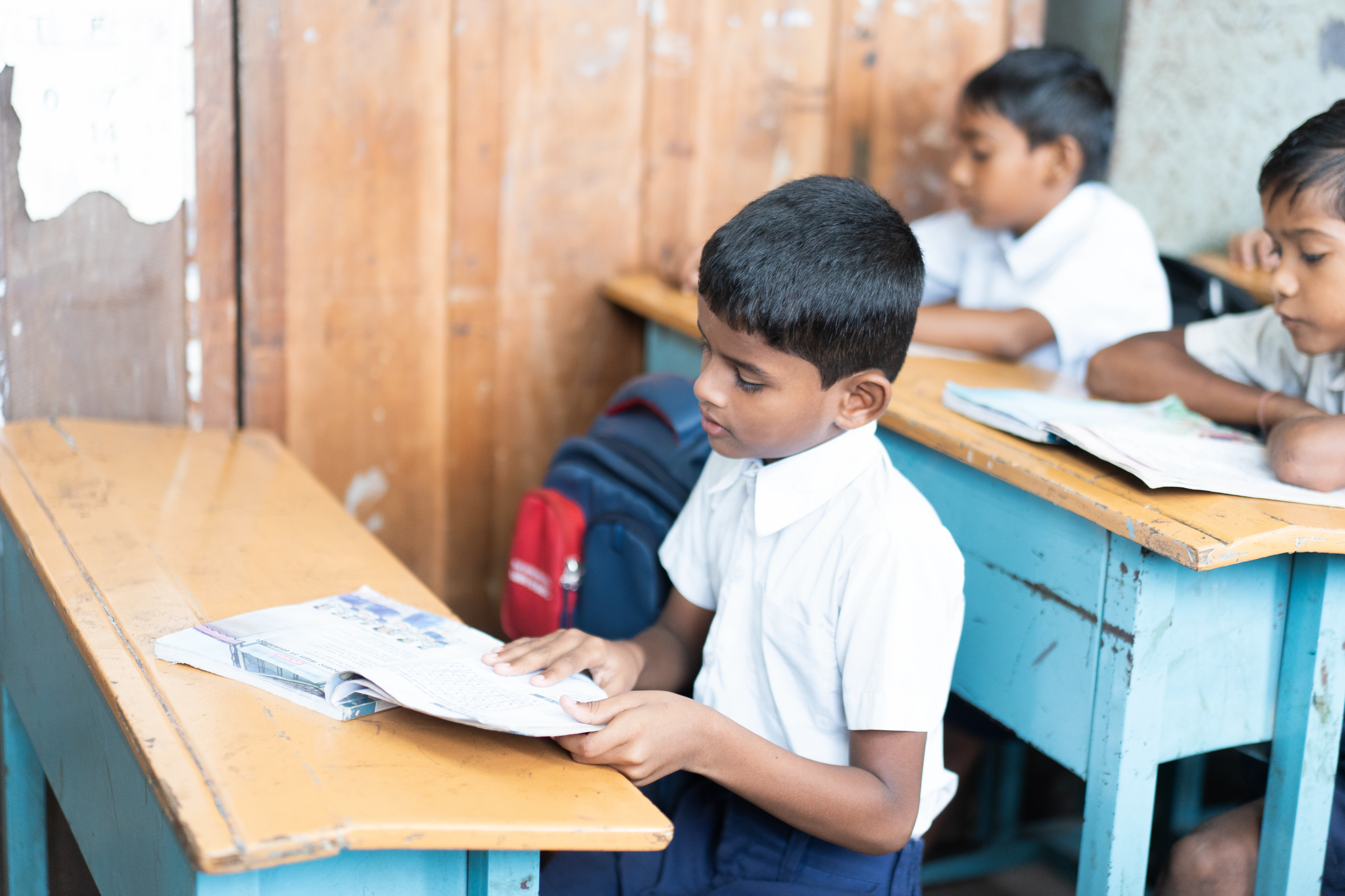 Student-Focused-on-Classroom-Reading